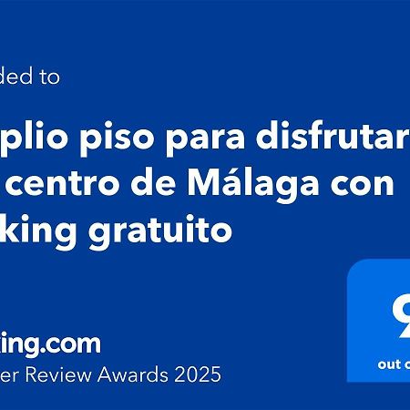 Amplio Piso Para Disfrutar Del Centro De Malaga Con Parking Gratuito Exterior foto