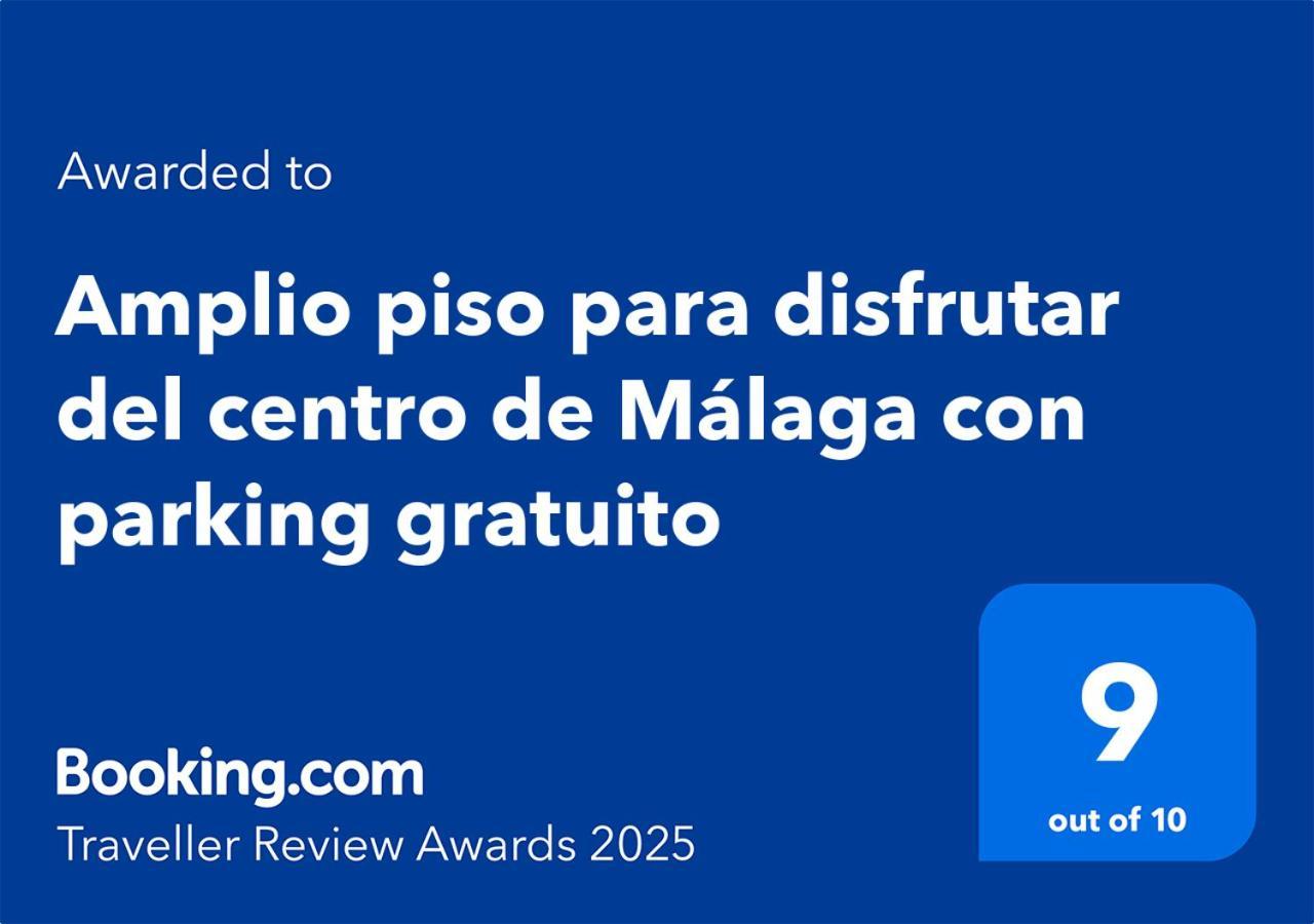 Amplio Piso Para Disfrutar Del Centro De Malaga Con Parking Gratuito Exterior foto